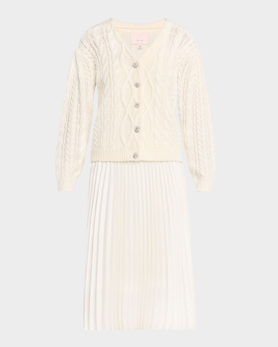 Amandine Cardigan Midi Dress